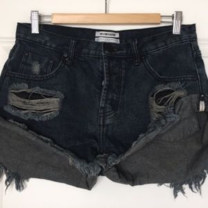 One Teaspoon Denim Shorts